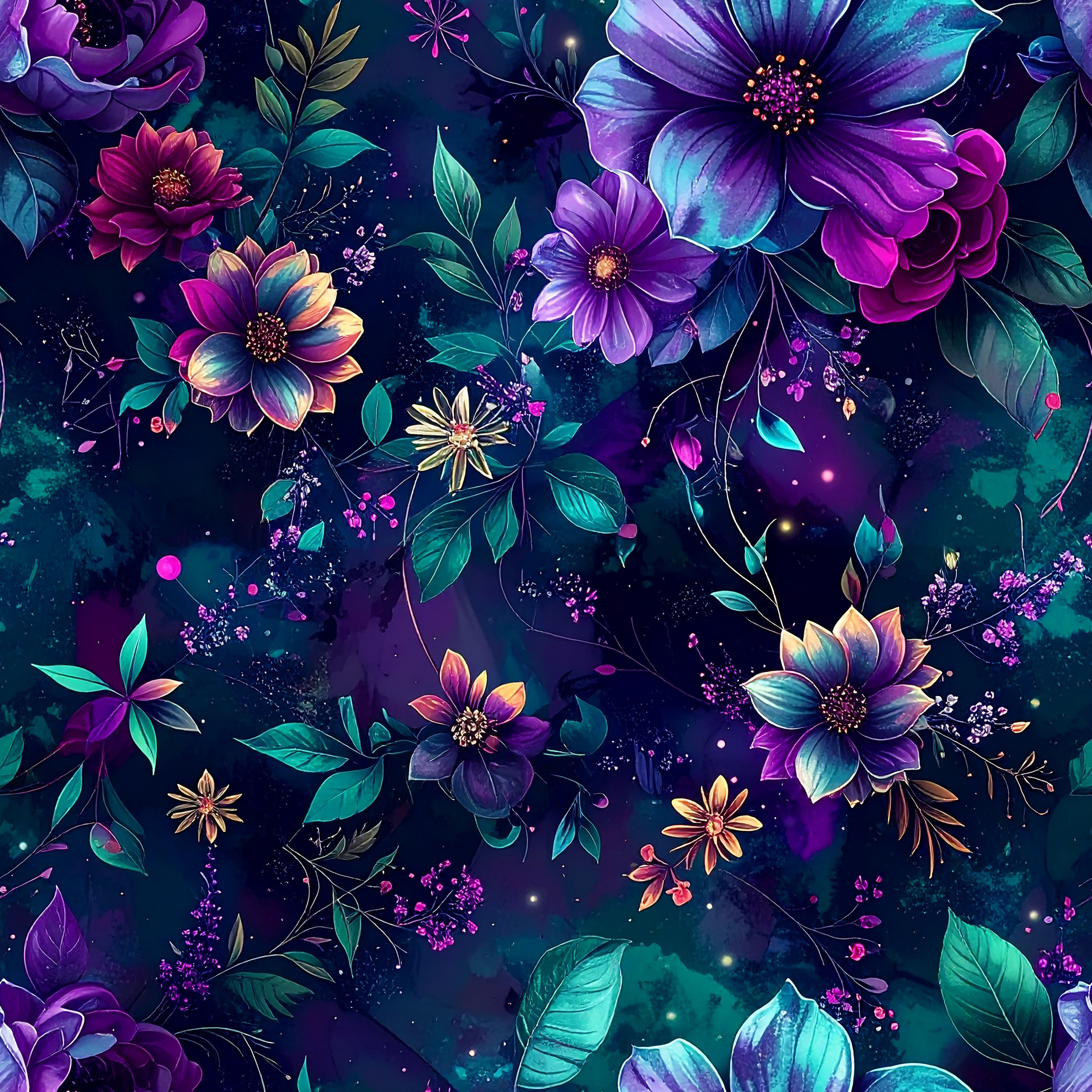 Bunte Blumen  Neue Vorbestellung strengen limitiert